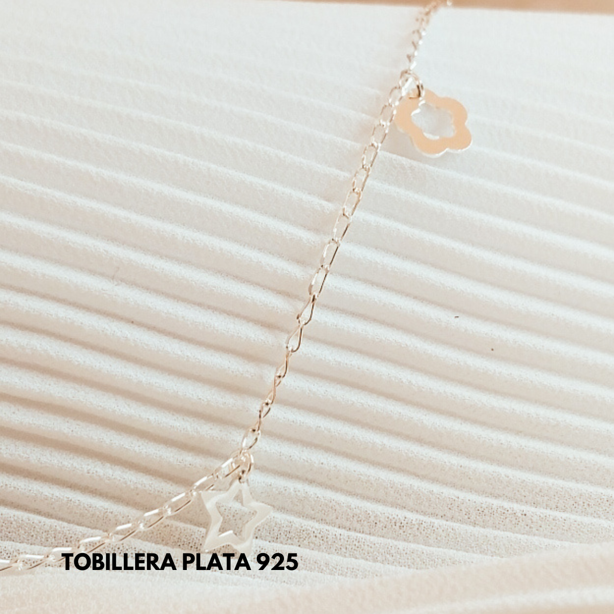 Tobillera Estrella y Flores #26