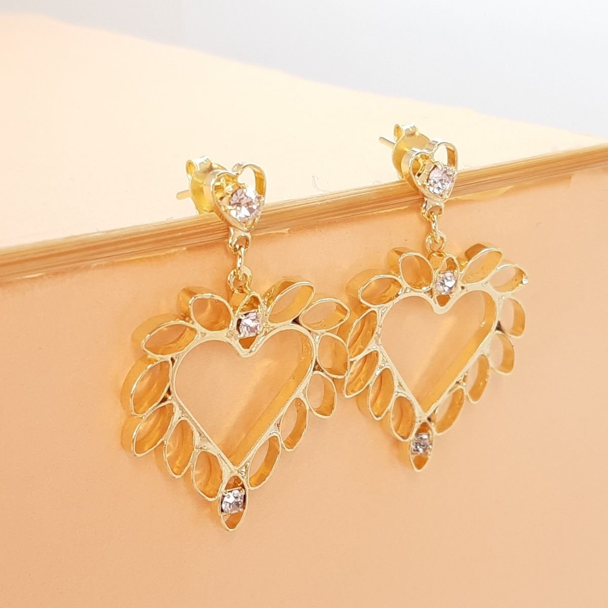 Aretes Mega Corazones